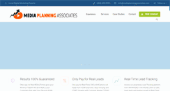 Desktop Screenshot of mediaplanningassociates.com